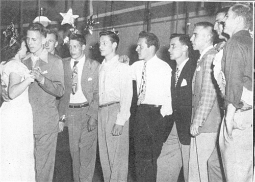 Homecoming dance, 1950 